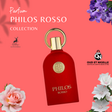 Eau de parfum Philos Rosso - Maison Alhambra - 100ml